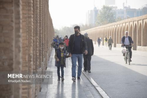 هوای اصفهان در وضعیت قرمز است