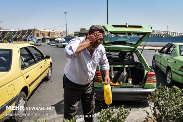 گرما در اصفهان رکورد زد